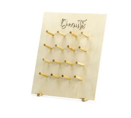 Suport pentru gogosi/donuts din lemn