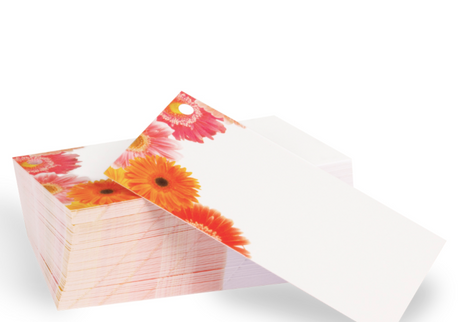 Eticheta mesaj S/100 gerbera