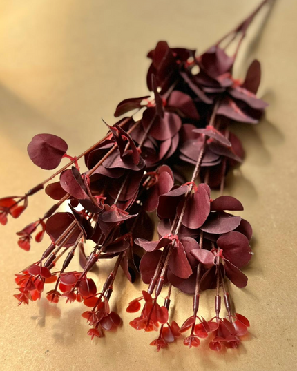 Eucalipt artificial roșu