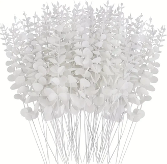 Eucalipt cinerea artificial alb