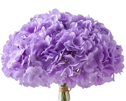 Hortensia artificiala ⌀25cm mov deschis