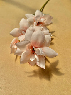 Trandafiri artificiali grandiflora (5 flori) light peach