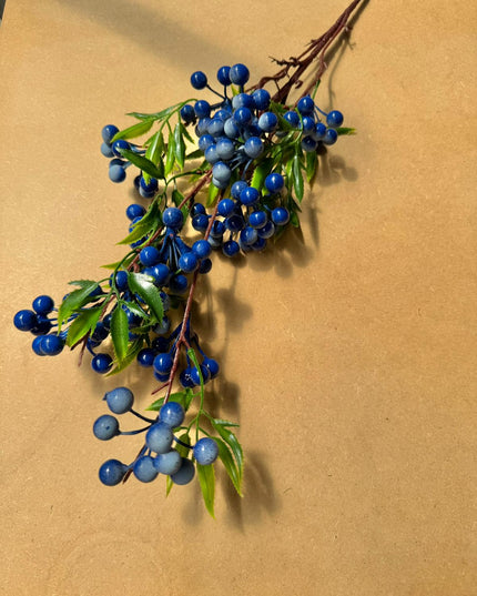 Viburnum artificial albastru