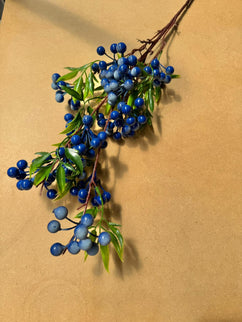 Viburnum artificial albastru