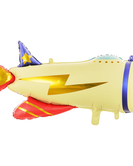 Balon avion din folie 91x39cm