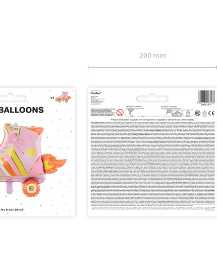 Balon role din folie 74x51cm