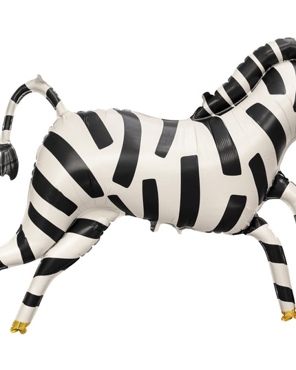 Balon zebra din folie 115x85 cm