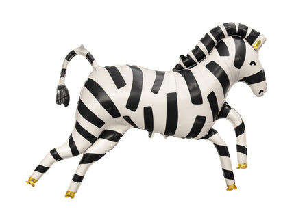 Balon zebra din folie 115x85 cm