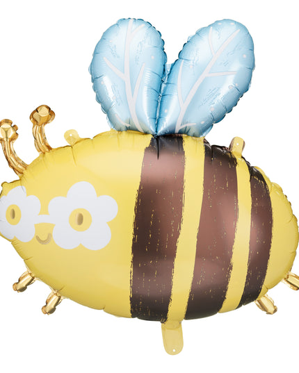 Balon albina Bumblebee din folie 63.5x72cm