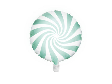 Balon Candy verde din folie 35cm