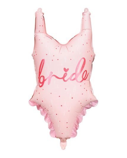 Balon costum de baie "Bride" din folie 46x76cm