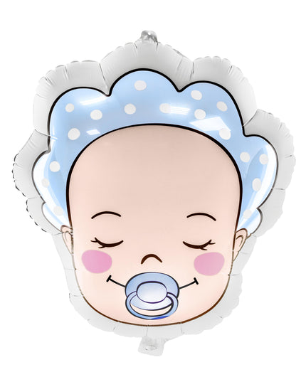 Balon bebelus baietel din folie 40x45cm