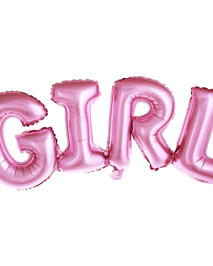 Balon GIRL din folie 74x33cm