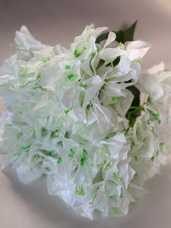 Bougainvillea artificiala 30cm alb
