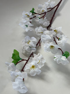 Flori artificiale cires 50cm alb