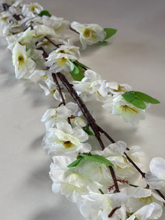 Flori artificiale cires 90cm alb