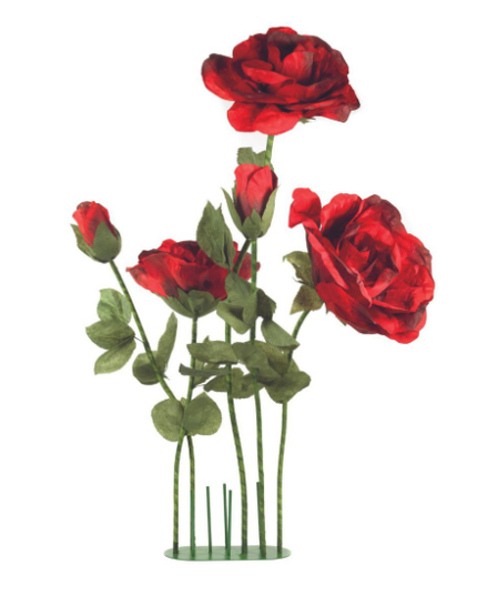 Flori gigant rosii S/5 - waterproof