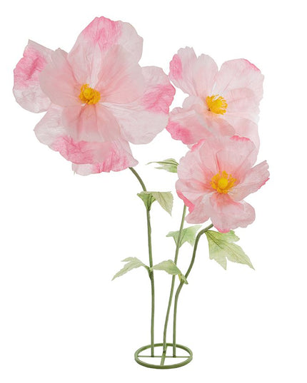 Flori gigant Cosmos S/3 waterproof roz 190cm