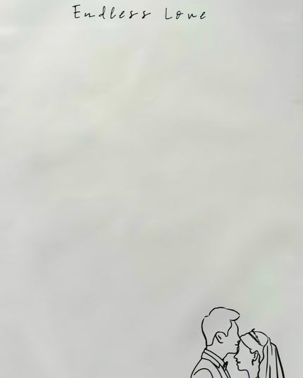 Ambalaj waterproof 29.5x44.5cm flowers studio