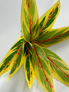 Verdeata artificiala Aglaonema galbene (35cm)