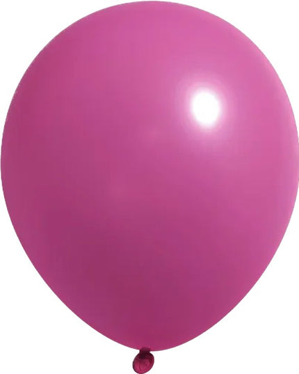Baloane latex 30cm fucsia  S/100