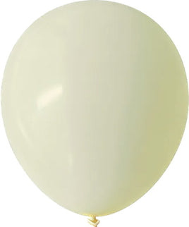 Baloane latex 30cm galben pastel S/100