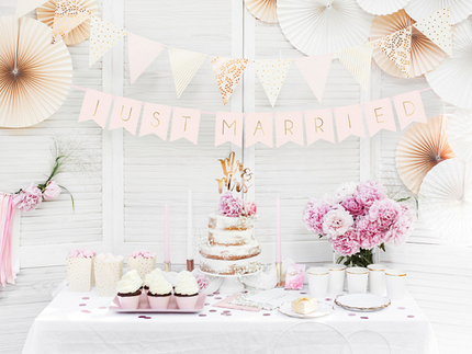 Ghirlanda "Just Married" 15x155cm