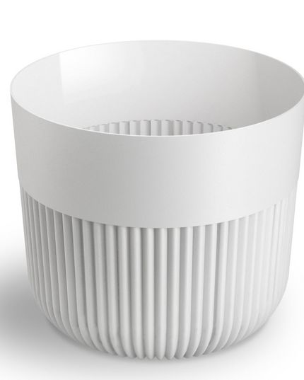 Ghiveci plastic Alia Ø13cm alb