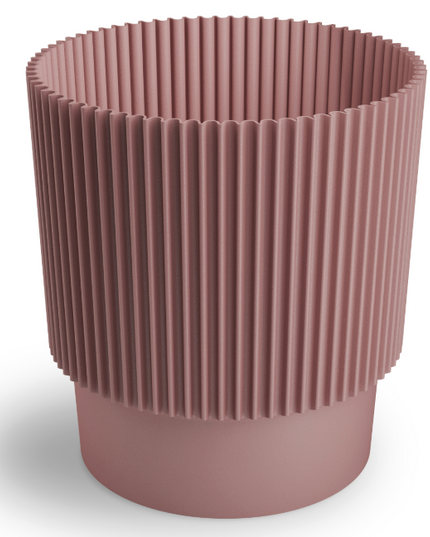 Ghiveci plastic Lotos Ø11cm pink