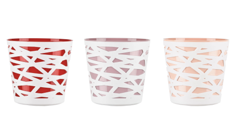 Ghiveci plastic beti Ø13cm peach