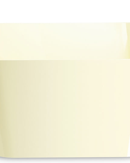 Ghiveci plastic simple box oval Ø27cm crem