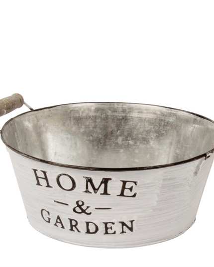Bol zinc Ø22x9cm home&garden