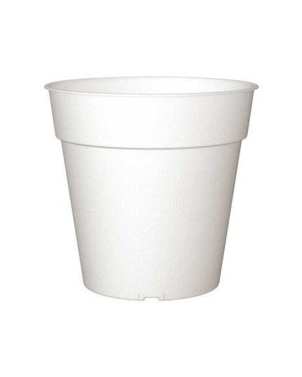 Ghiveci plastic mini Ø6cm alb