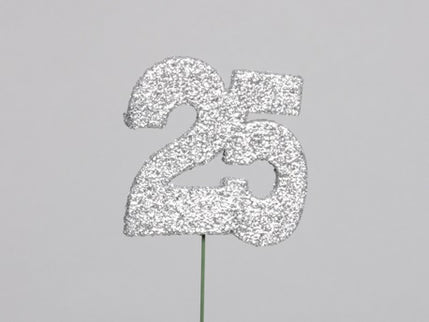 Decor 25 argintiu S/10