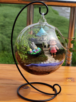 Glob Ø10cm cu suport metalic