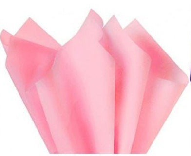 Ambalaj hartie de matase 60x60cm roz mediu