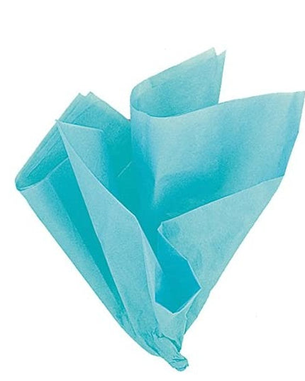 Ambalaj hartie de matase 60x60cm turquoise