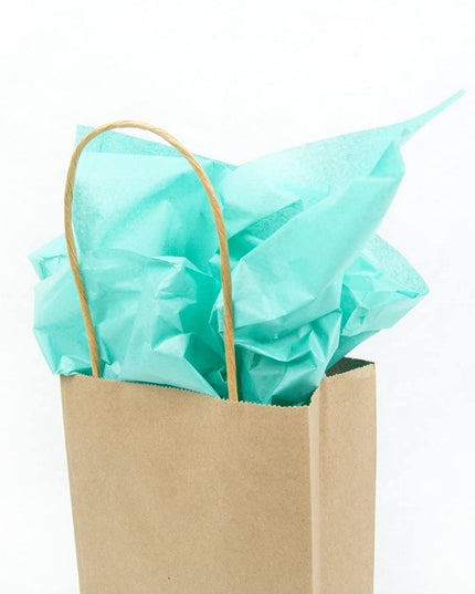 Ambalaj hartie de matase 60x60cm turquoise