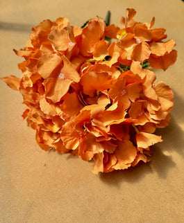 Hortensia artificiala ⌀20cm caramel