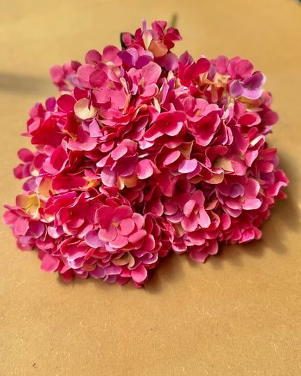 Hortensia artificiala ⌀25cm duo roz mov