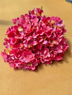 Hortensia artificiala ⌀25cm duo roz mov