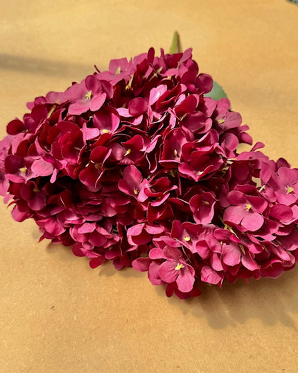 Hortensia artificiala ⌀25cm mov aubergine