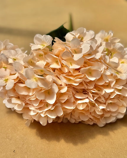 Hortensia artificiala ⌀25cm peach