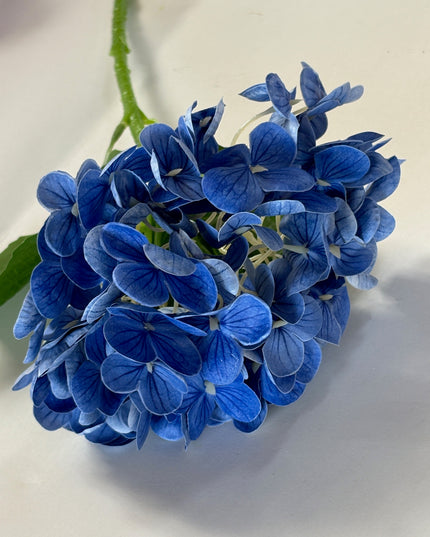 Hortensia artificiala ⌀12cm real feel albastru