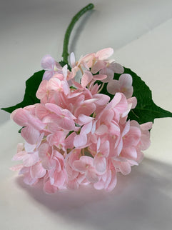 Hortensia artificiala ⌀12cm real feel roz