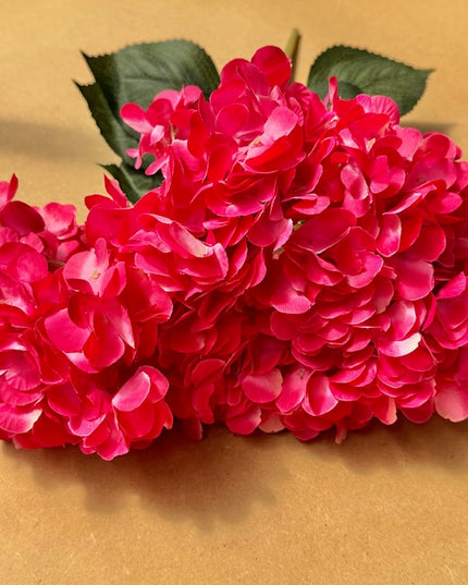 Hortensia artificiala ⌀25cm roz închis