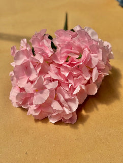 Hortensia artificiala ⌀20cm roz pal S
