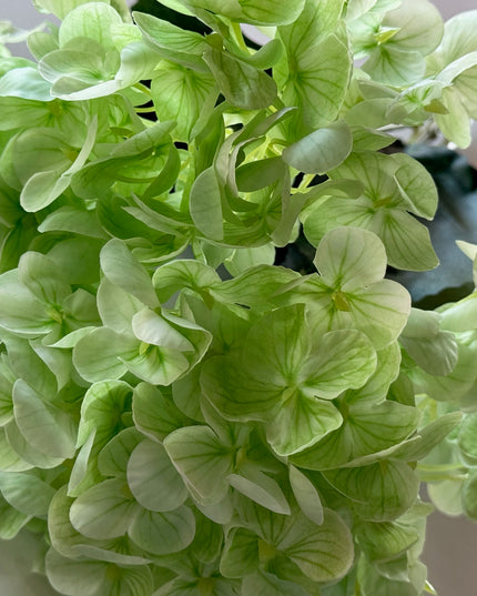 Hortensia artificiala ⌀25cmreal feel verde