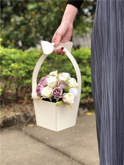 Cutie flori S1.48 crem