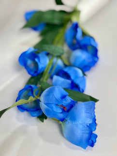 Campanula artificiala albastra